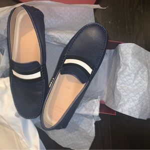 Bally Blue dressy shoes